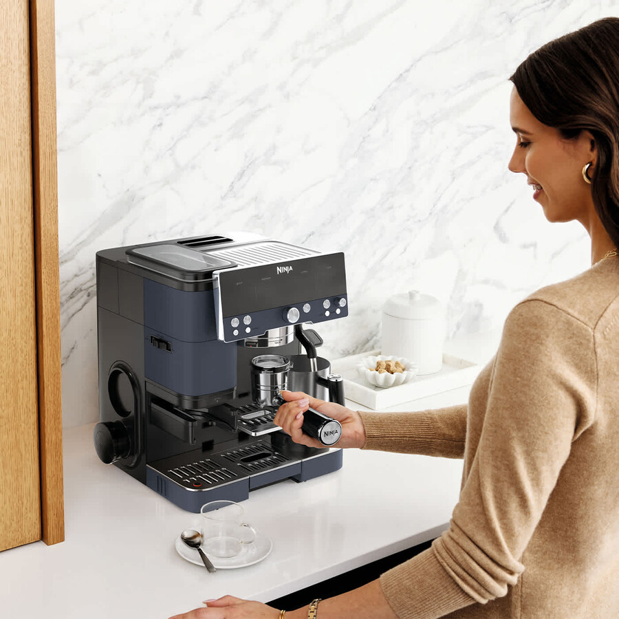 cafetera expreso ninja luxe café premier - cyber space es601ukcy