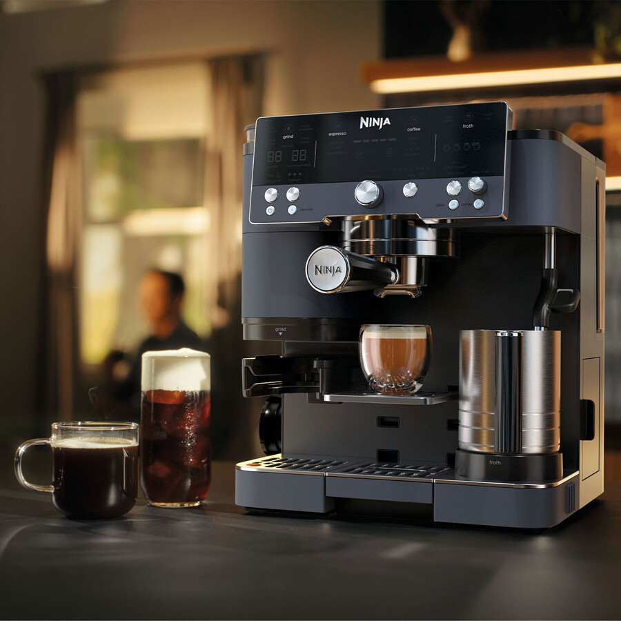 cafetera expreso ninja luxe café premier - cyber space es601ukcy