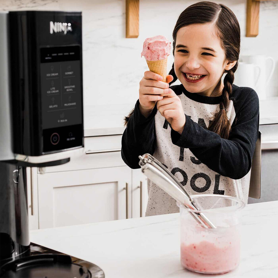 máquina para hacer helados y postres helados ninja creami - mango naranja nc300ukao