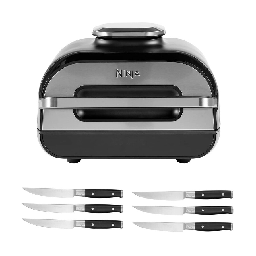 paquete de cuchillos para carne y parrilla ninja foodi health - ag551steak