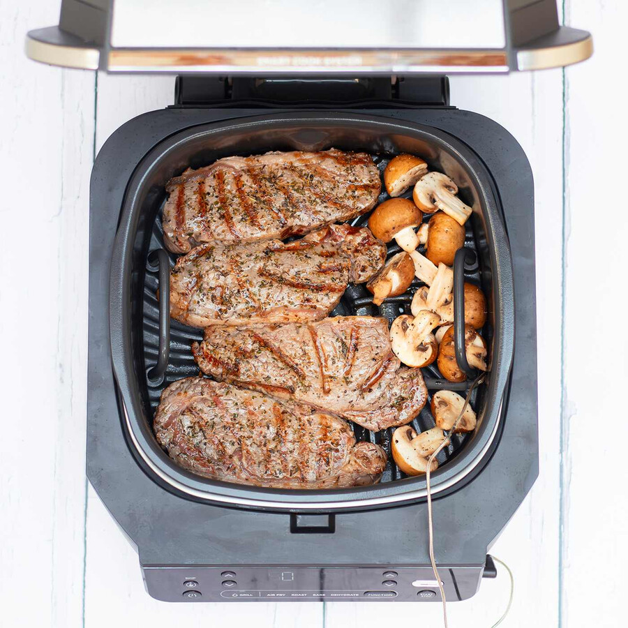 parrilla y freidora de aire ninja 5 en 1 eg351uk