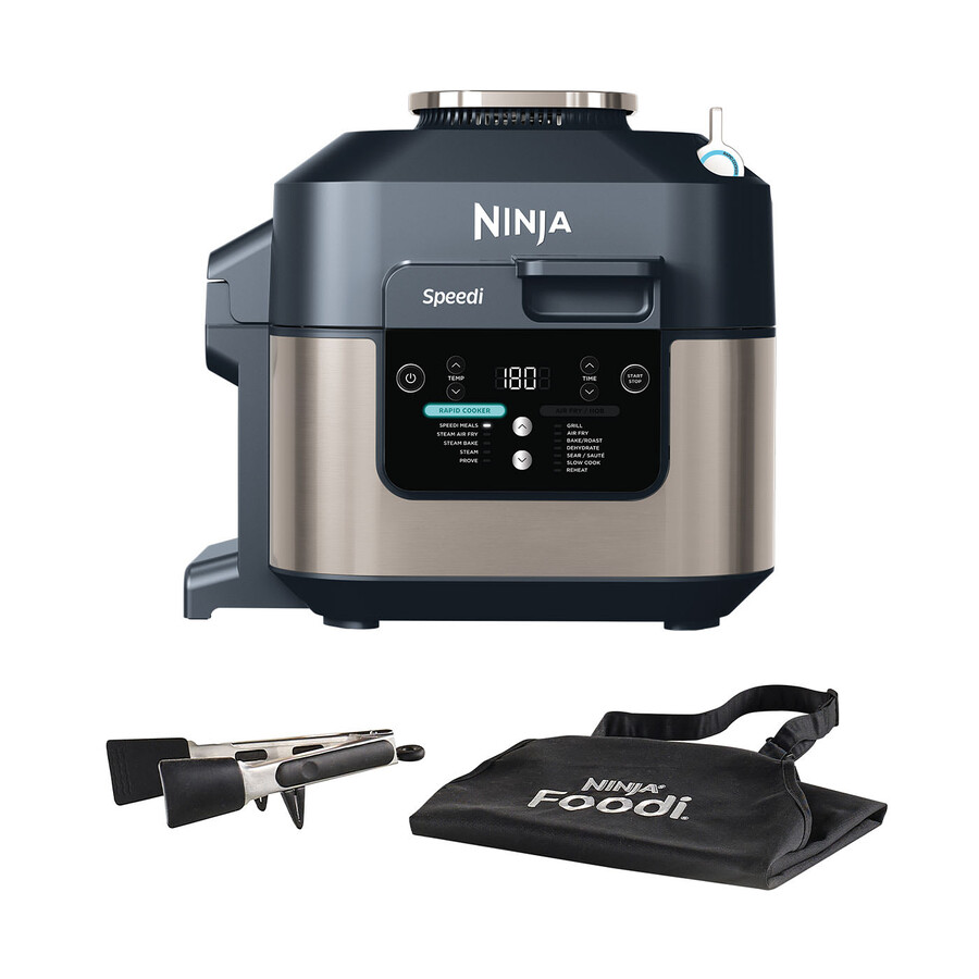 ninja speedi 12 en 1 multicocina freidora de aire y olla de cocción lenta - cyber space on500ukcyd