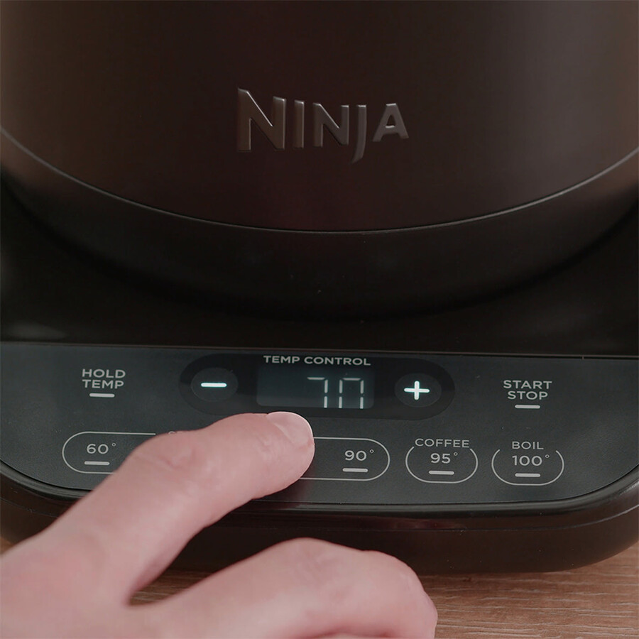 hervidor ninja black de temperatura perfecta ebullición rápida – kt200uk