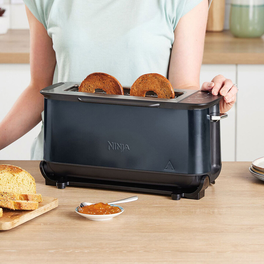 tostadora parrilla y prensa para paninis 3 en 1 ninja foodi - cyber space st200ukcyd