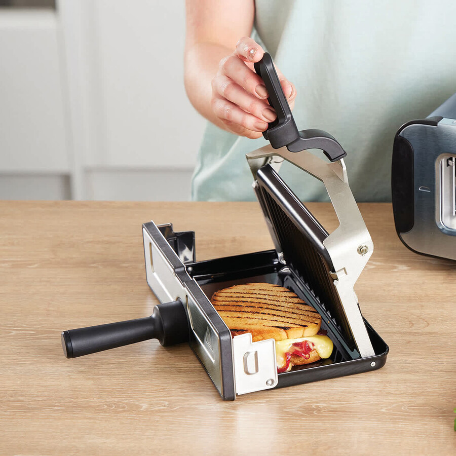 tostadora parrilla y prensa para paninis 3 en 1 ninja foodi - cyber space st200ukcyd