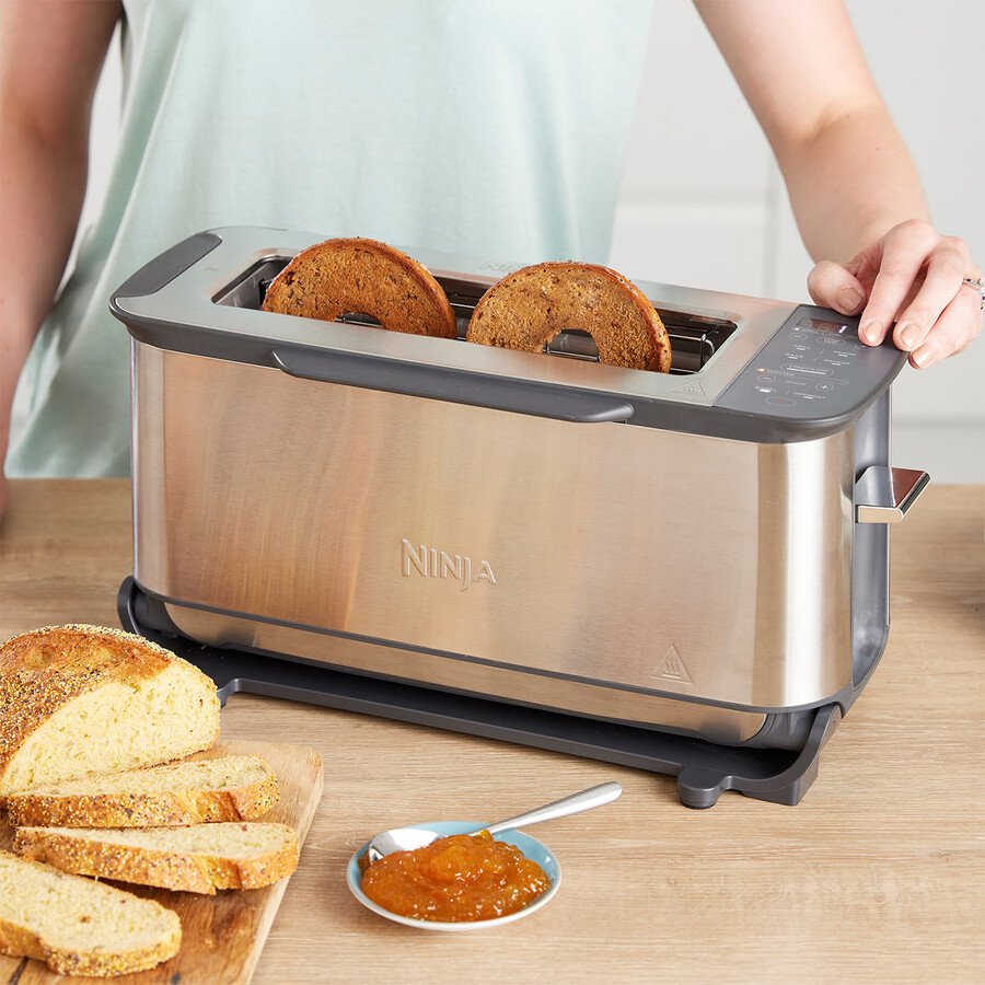 tostadora parrilla y prensa para paninis 3 en 1 ninja foodi acero inoxidable st202uk