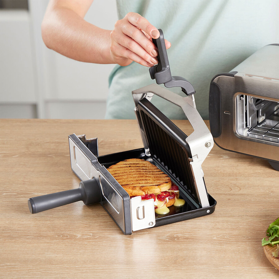 tostadora parrilla y prensa para paninis 3 en 1 ninja foodi acero inoxidable st202uk