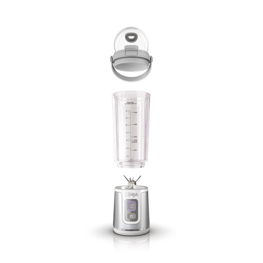 licuadora portátil inalámbrica ninja blast – blanca bc151ukwh