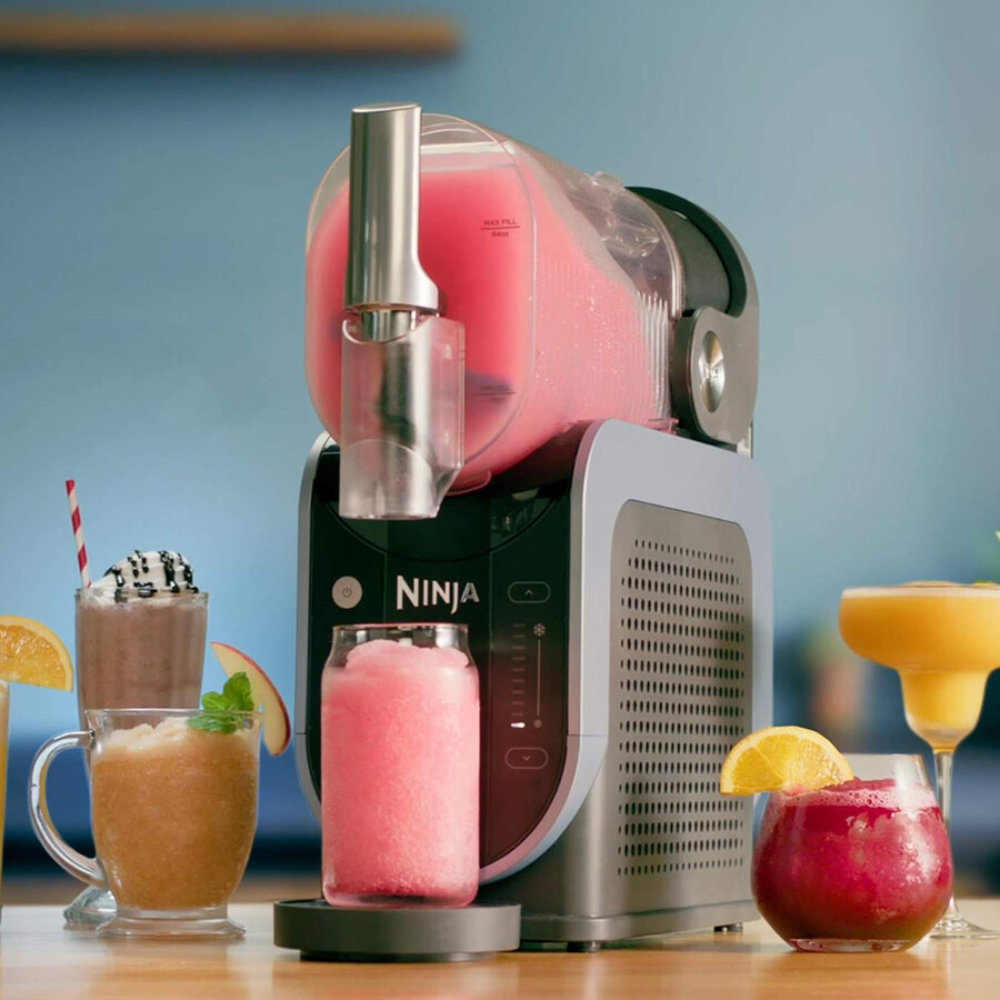máquina para hacer bebidas heladas ninja slushi - fresa mango y naranja fs301ukor