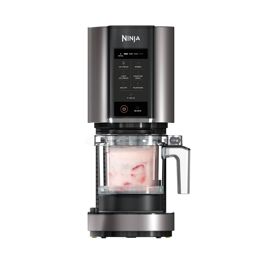 máquina para hacer helados y postres helados ninja creami paquete de 6 recipientes con tapas multicolores