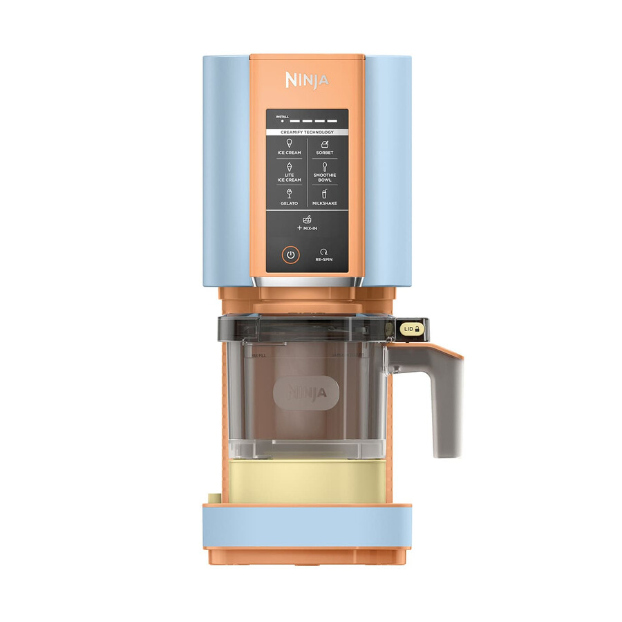 máquina para hacer helados y postres helados ninja creami - arándanos y albaricoques azucarados nc300ukaopl