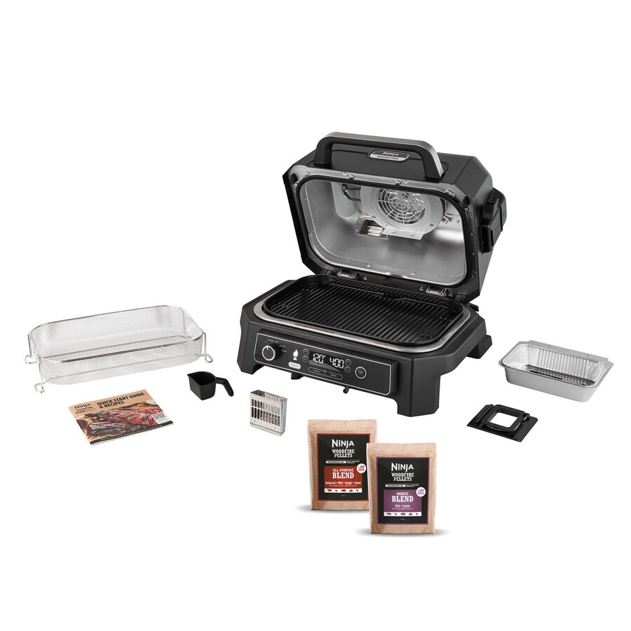 parrilla y ahumador eléctrico ninja woodfire pro xl og850uk