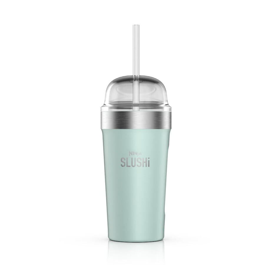 vaso térmico ninja slushi con tapa y pajita – vidrio marino xskbblsgeuk